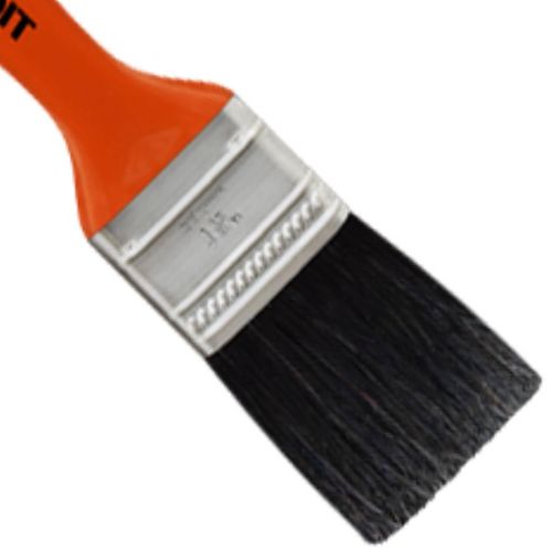 Pincel Média 1.1/2" Cerda Preta Esmalte/Óleo 697