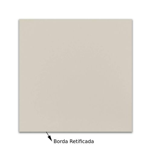 Porcelanato Polido Eliane Minimum Areia "A" 80x80 Retificado