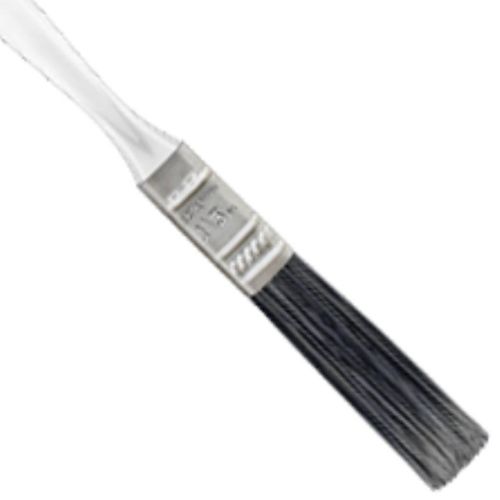 Pincel Média 1/2" Filamento Sintético Gris Uso Geral 723