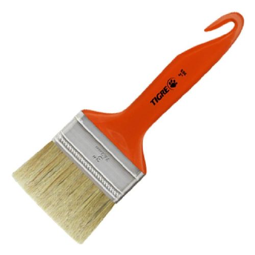 Pincel Média 3" Cerda Branca Verniz/Stain 696