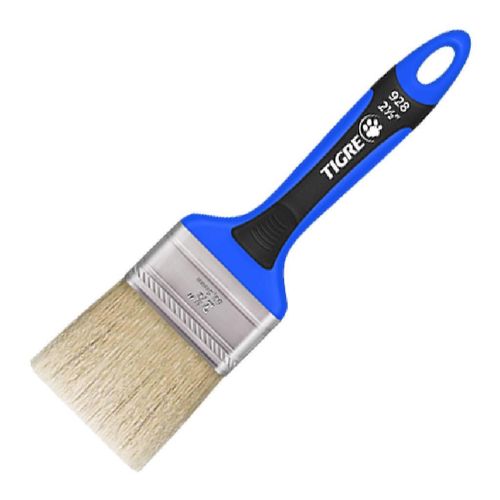 Pincel Premium 2.1/2" Filamento Sintético Branco Verniz/Stain 928