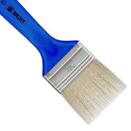 Pincel Média 2.1/2" Filamento Sintético Branco Verniz/Stain 728