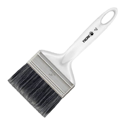 Pincel Média 4" Filamento Sintético Gris Uso Geral 723
