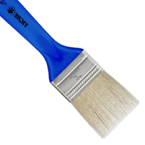 Pincel Média 2" Filamento Sintético Branco Verniz/Stain 728