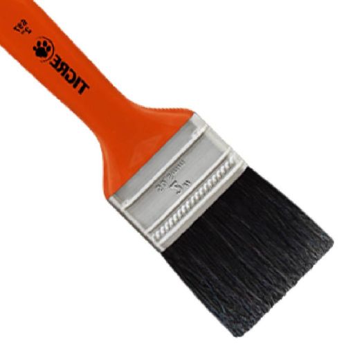 Pincel Média 2" Cerda Preta Esmalte/Óleo 697