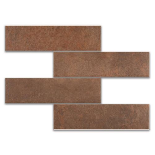 Revestimento Mate Eliane Masai Terracota Mesh "A" 7x26 Bold