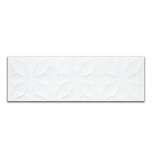 Inserto Acetinado Incepa Lux White "A" 30x90,2 Retificado