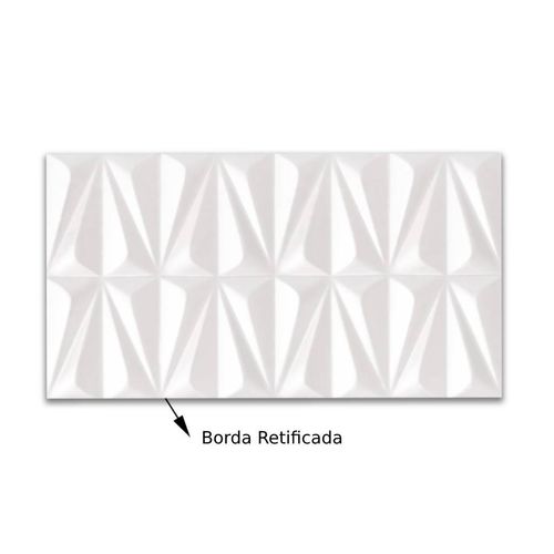 Inserto Acetinado Incepa Ludo White "A" 32x59 Retificado
