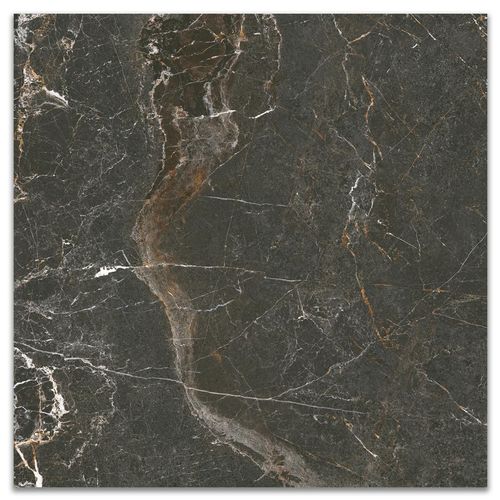 Porcelanato Natural Ceusa Imperio BK "A" 100x100cm Retificado