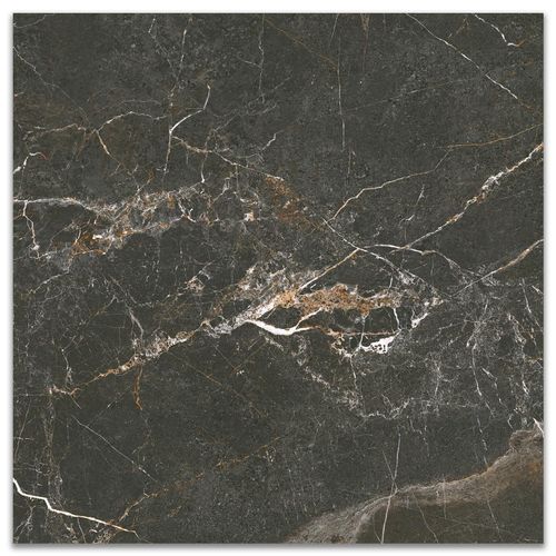 Porcelanato Polido Ceusa Império BK "A" 100x100cm Retificado