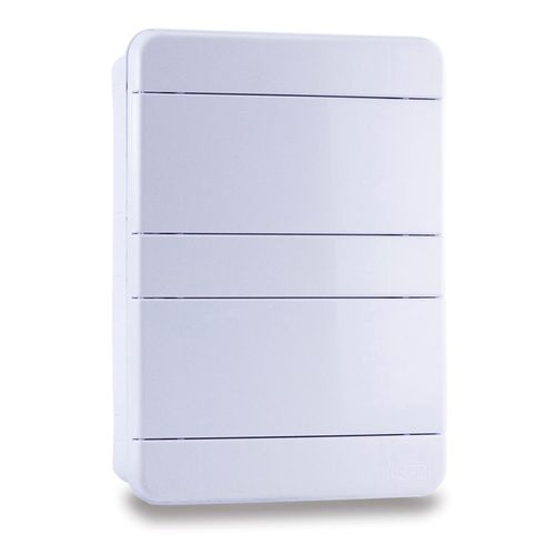 Quadro Distribuição Force Line de Embutir para 16 Disjuntores com Barramento