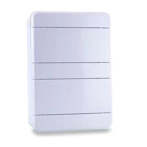 Quadro Distribuição Force Line de Sobrepor para 16 Disjuntores com Barramento
