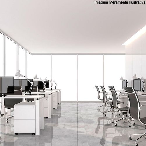 Porcelanato Polido Delta Pulpis Cinza "A" 84x84cm Retificado