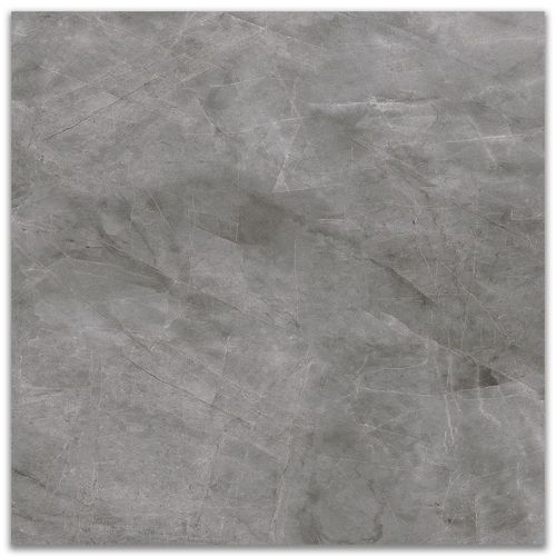 Porcelanato Polido Delta Pulpis Grafite "A" 84x84cm Retificado