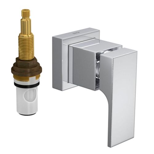 Acabamento para Registro de Pressão Deca Unic com Mecanismo 1/2 Volta Cromado 1/2" e 3/4"