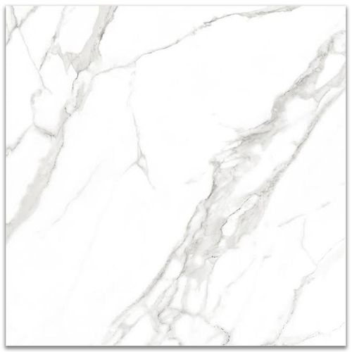 Cerâmica Acetinada Megalume Calacata Light Retificado "A" 86x86cm