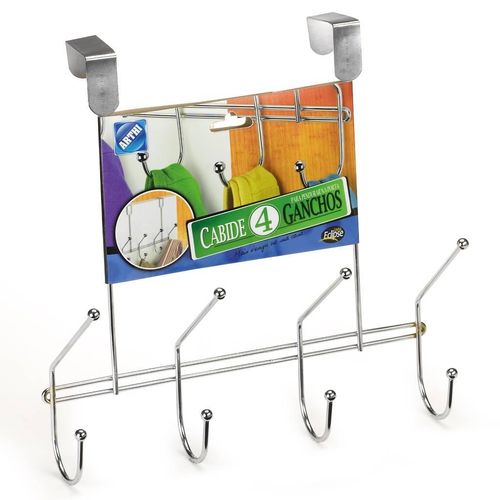 Cabide Eclipse Arthi com 4 Ganchos para Porta
