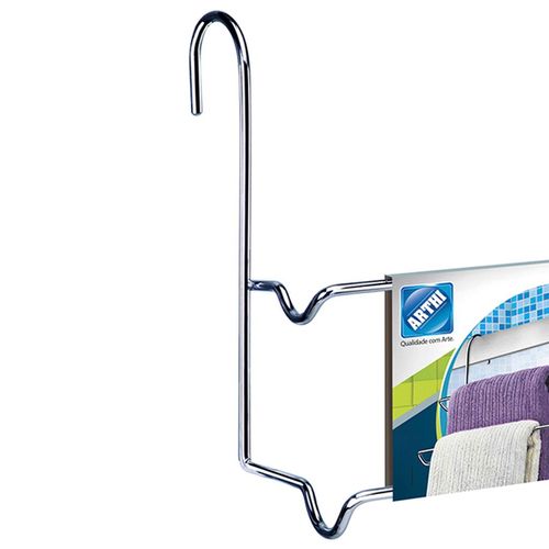 Porta Toalha Duplo Arthi para Box