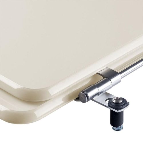 Assento de Poliéster Produza Carrara Creme