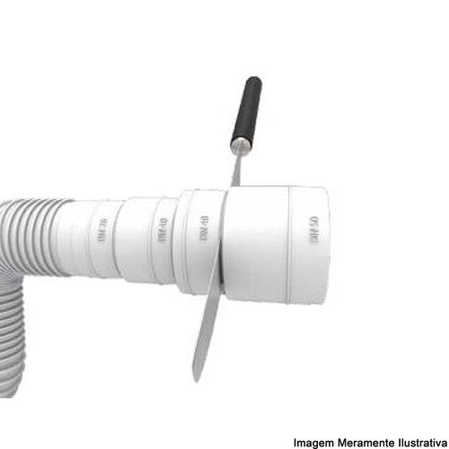 Sifão Tubo Extensivo Blukit Universal Branco