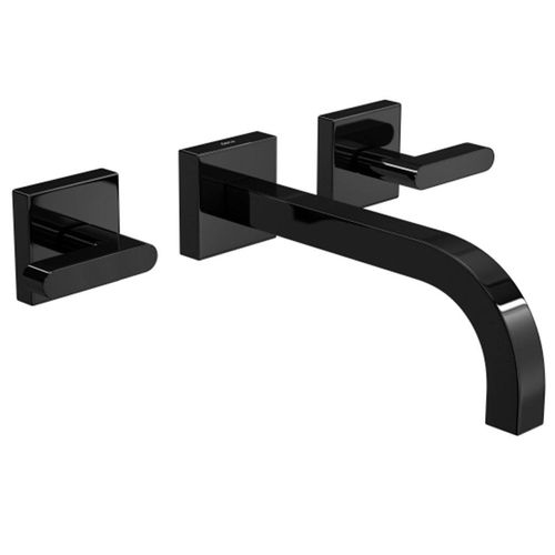 Misturador para Lavatório Deca Soul de Parede Black Noir 1878.BL38.NO