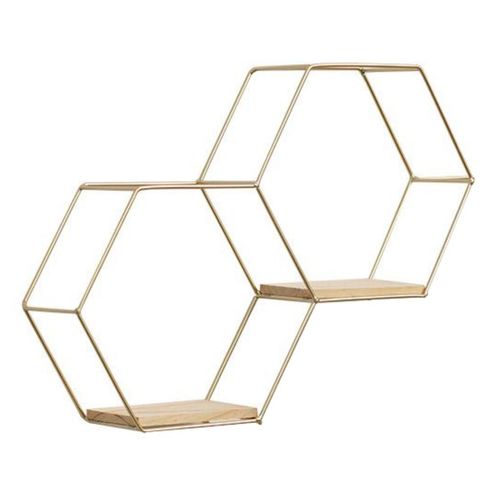 Prateleira Aramada Uttil 21X10Cm Dourado