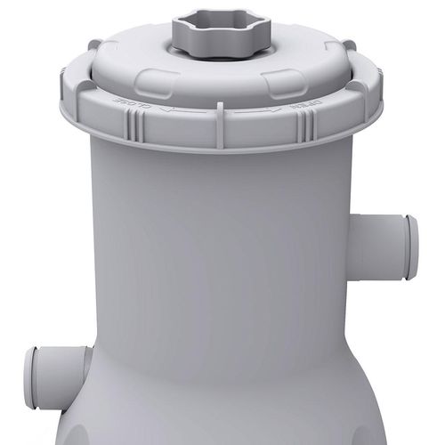 Bomba e filtro elétrico Uttil Branca 127V para piscina.