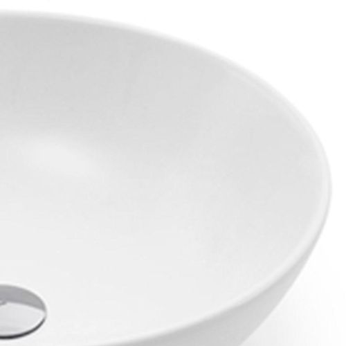 Cuba de Apoio Docol Luxo Redonda 40x15 Branco