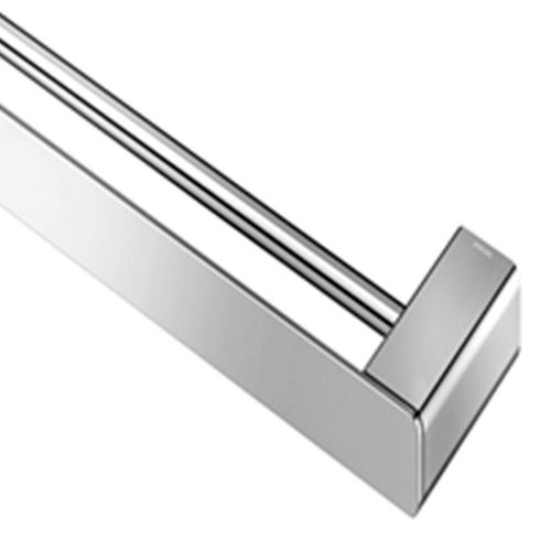Porta Toalha Docol Flat Bastão Duplo Cromado