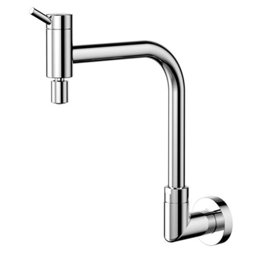 Torneira para Cozinha Docol Nova Loggica de Parede com Bica Móvel 90° Cromado 1/2"