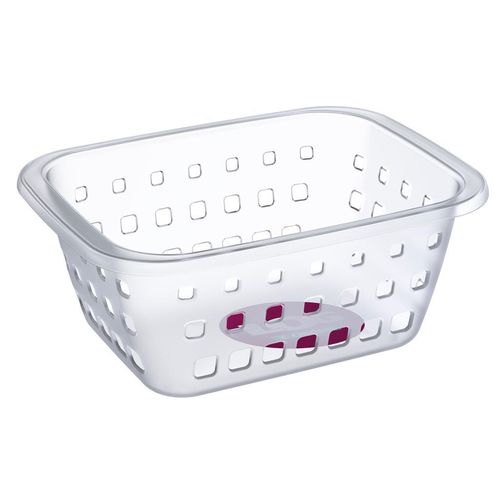 Cesto Plástico Ordene Cristal P 1,4 Litros