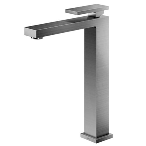 Torneira para Lavatório Docol New Edge de Mesa com Bica Alta Grafite Escovado