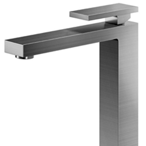 Torneira para Lavatório Docol New Edge de Mesa com Bica Alta Grafite Escovado