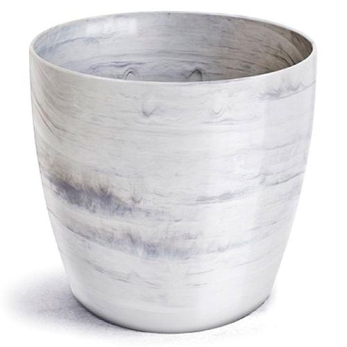 Cachepô Quadrado Nutriplan Elegance Branco
