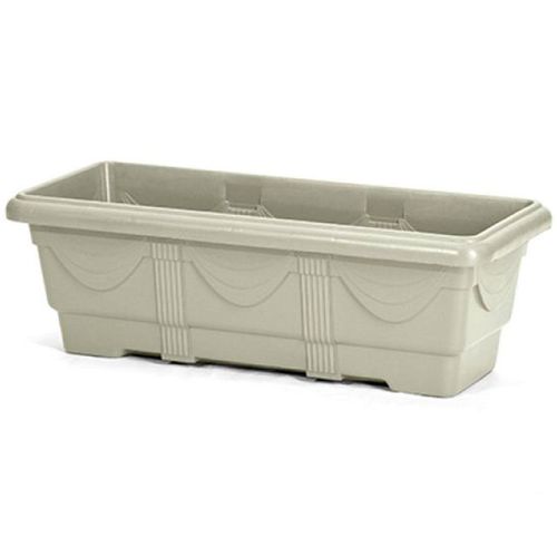 Jardineira de Plástico Nutriplan Romano Mármore 50cm