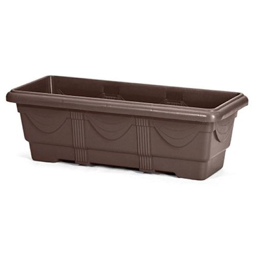 Jardineira de Plástico Nutriplan Romano Tabaco 35cm
