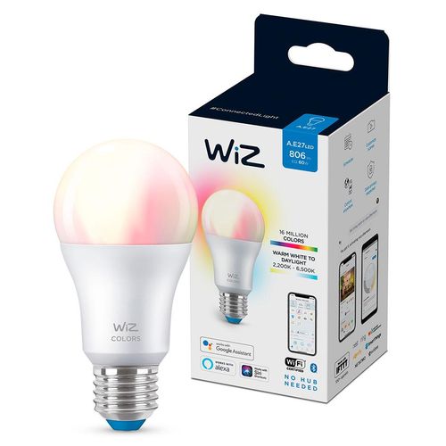 Lâmpada Smart Wiz Bulbo Inteligente 800 lúmens 127V