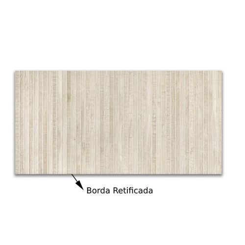 Porcelanato Natural Portobello Woody White "A" 60x120cm Retificado