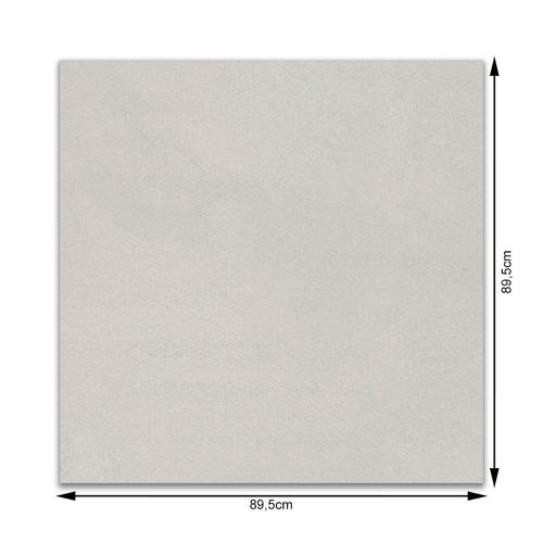 Porcelanato Mate Roca Cubit Gris Mate Plus 7mm Retificado  "A" 89,5x89,5cm