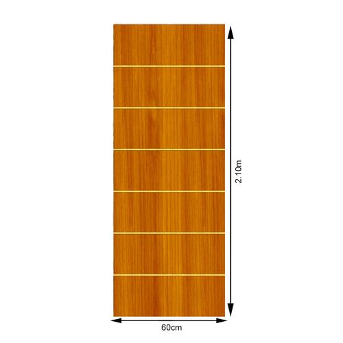 Porta Ipê Champagne Alamo Fênix Natural sem Verniz 60x210cm