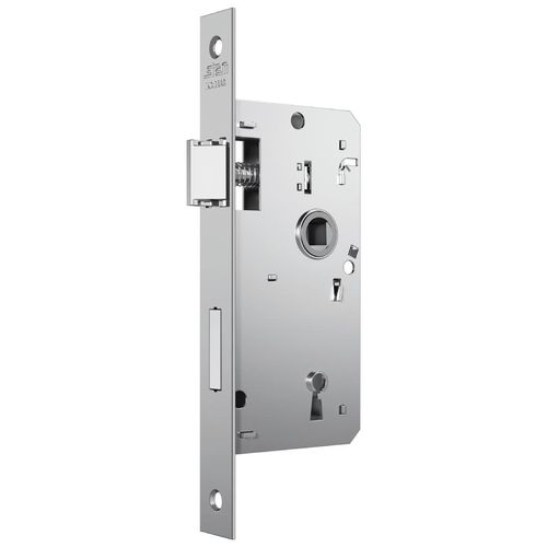 Fechadura Interna Zamac Stam 813/33 Roseta Acabamento Inox 40mm