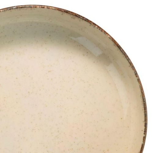 Prato Fundo de Cerâmica NDI Pearl Cinnamon 22cm