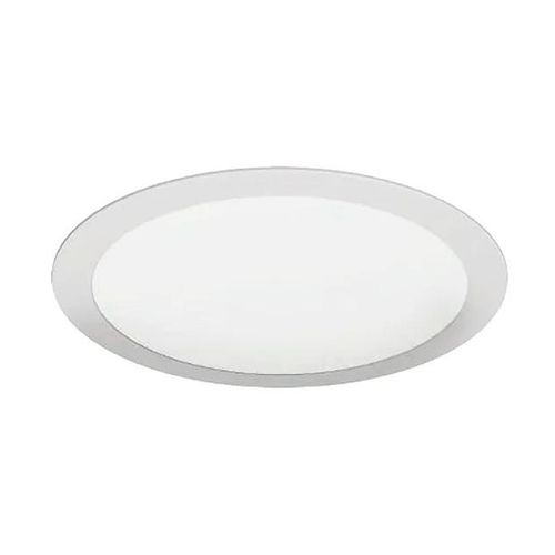 Painel Embutido de Led Bronzearte Slim Redondo 24W Amarela 30cm