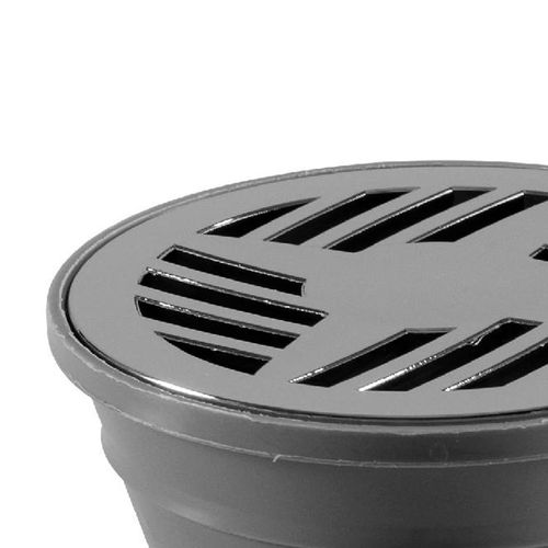 Ralo Sifonado Cônico Astra com Grelha 100x40mm Cromado
