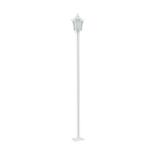 Poste Jardim Alumínio Dital Grega Branco 1xE27