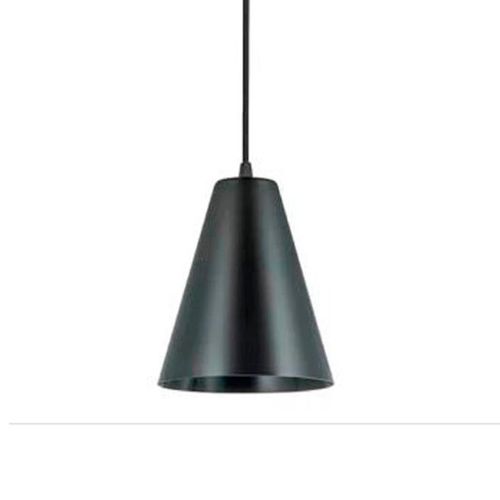 Pendente Polipropileno Dital Loft Preto 1xE27