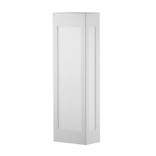 Arandela Polipropileno Dital Prime Branca 40cm 2xE27