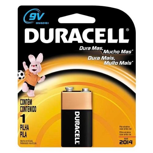 Bateria Duracell 9V