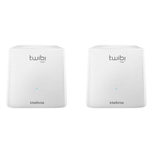 Conjunto Roteador Intelbras Twibi Giga Wi-Fi 5
