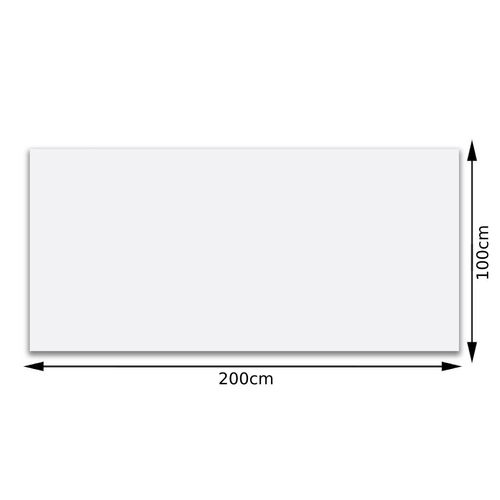 Porcelanato Micro Crystal Roca Koronis White Lamina "A" 100x200 Retificado